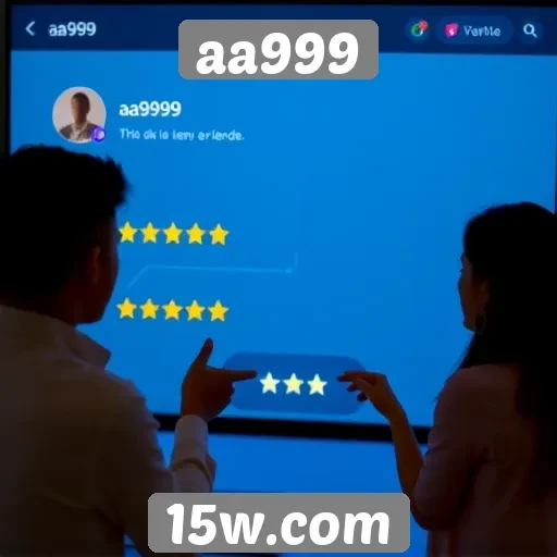 Feedback dos usuários sobre aa999 e sua interface